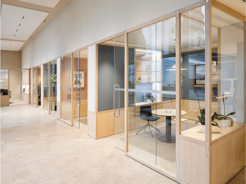 Office glass partitions