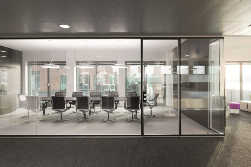 Office glass partitions