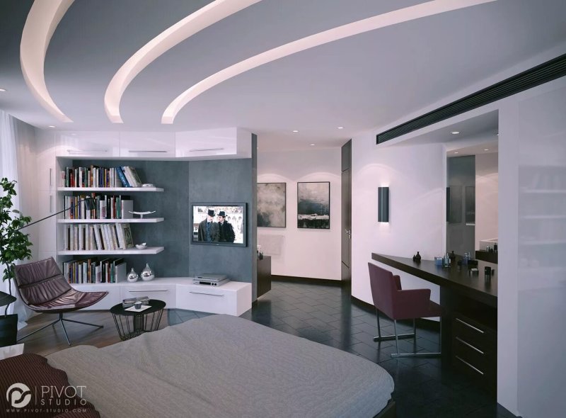 Gypsum plastic ceiling design