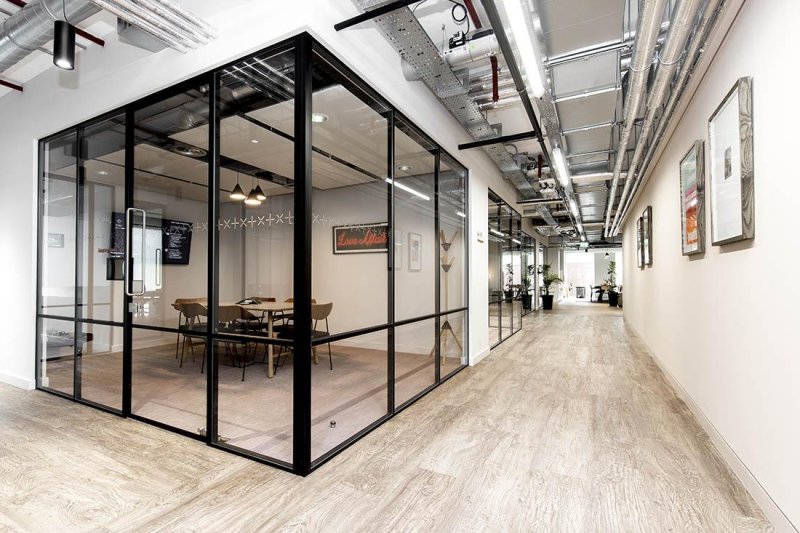 Office glass partitions