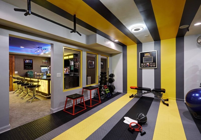 The design of the gym