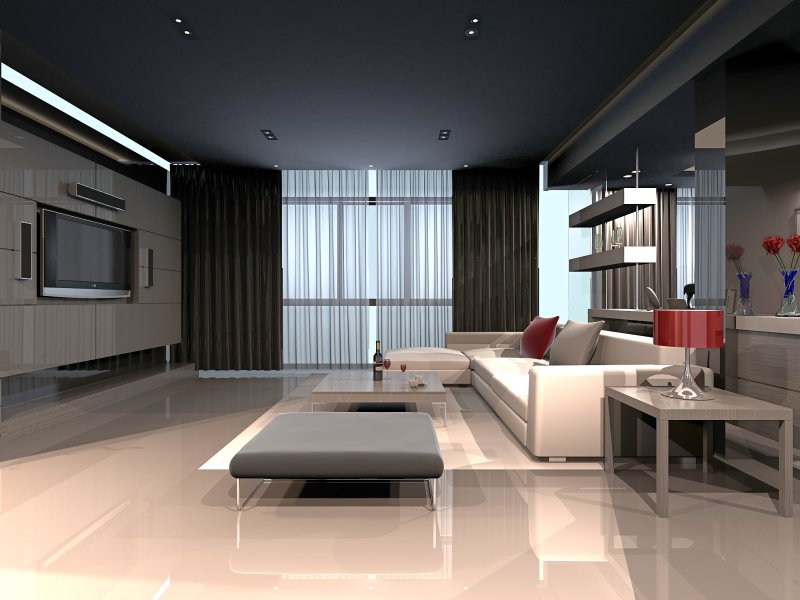 Apartments in a modern style