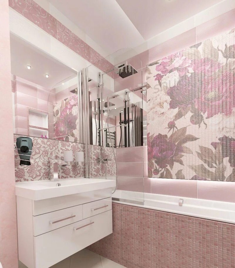 Pink bathroom