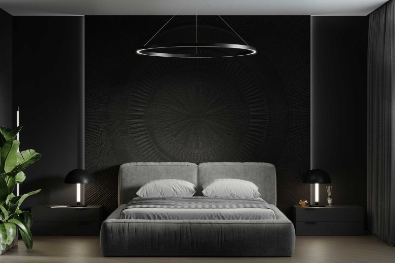 Black's -style bedroom