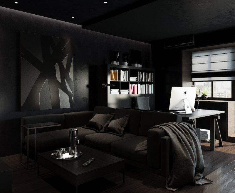 Total Black Interior