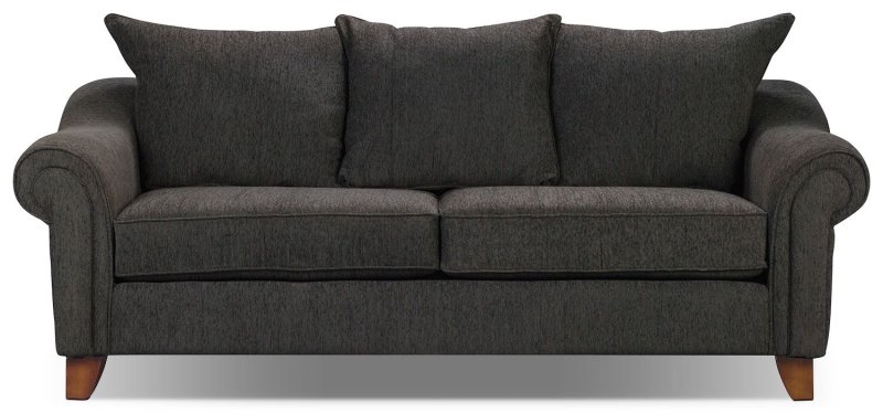 Dark gray sofa