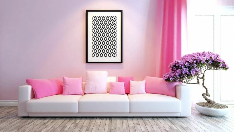 Pink modern