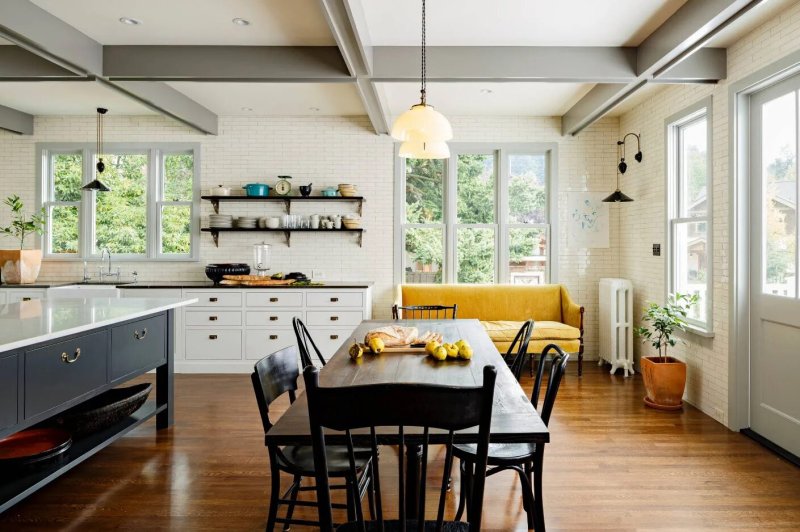 Dining room kitchen design