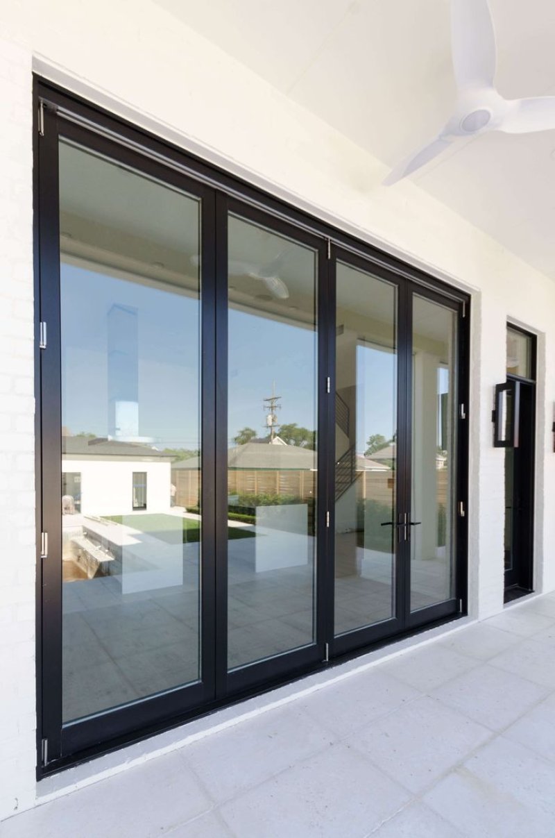 Aluminum sliding doors