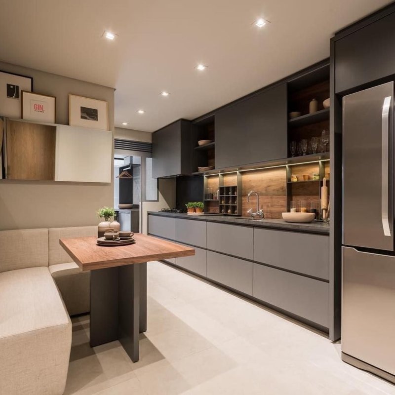 Modern kitchen interior