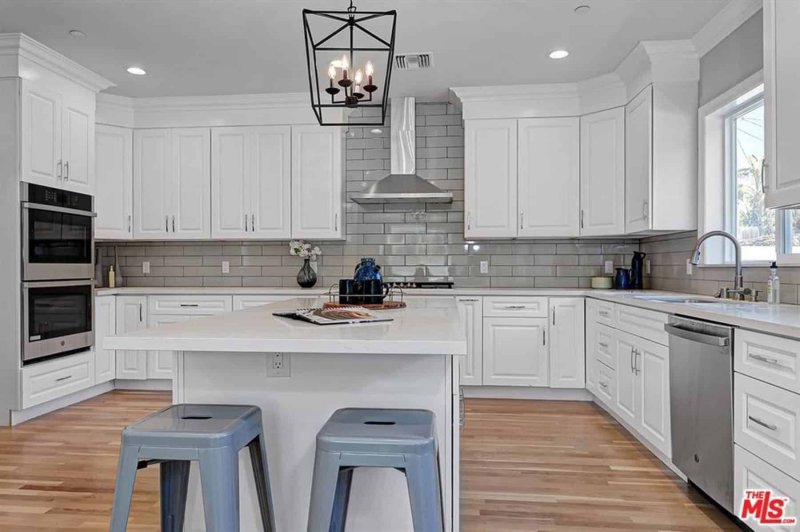 White kitchen interior