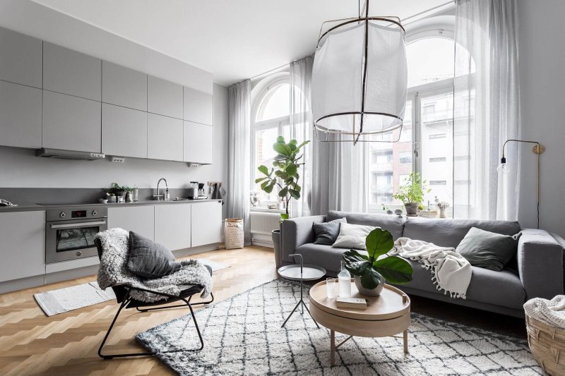 Scandinavian style living room