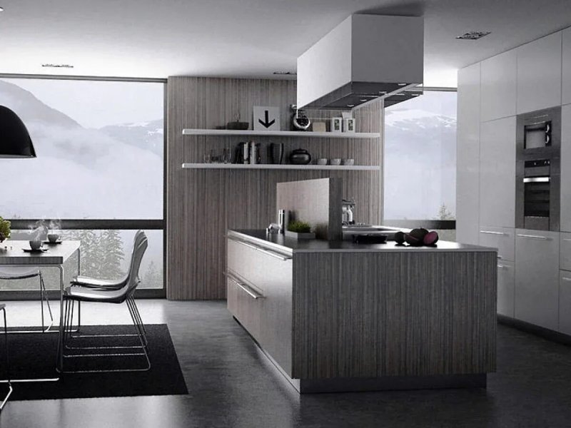 Kitchen in a modern style