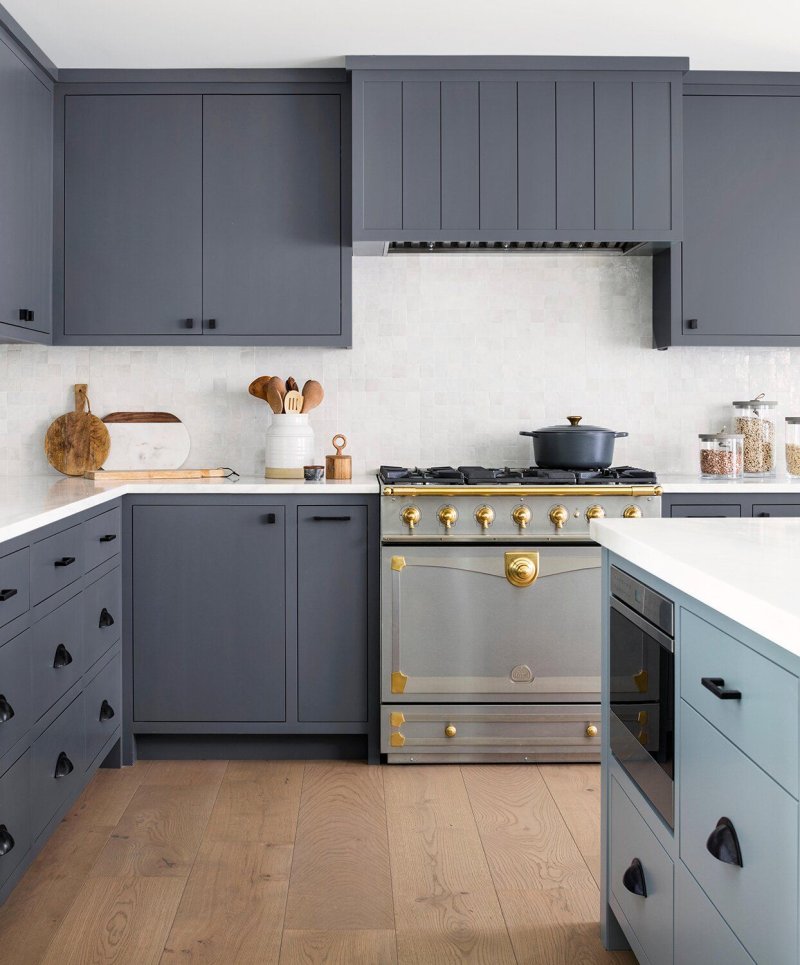 The interior of the kitchen