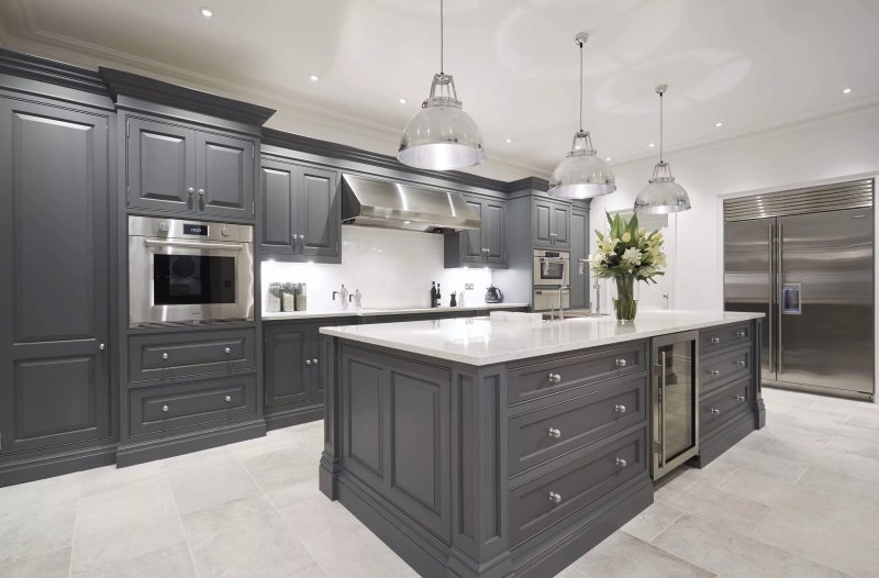 Gray kitchens