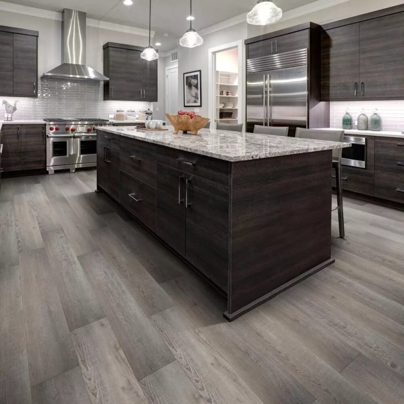 Gray kitchen