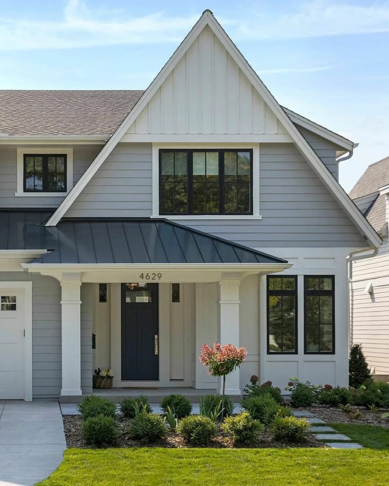 House Gray Siding