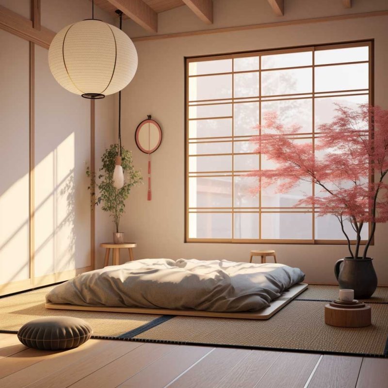 Japanese -style bedroom design