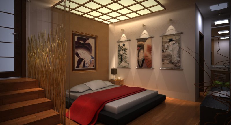 Japanese -style bedroom