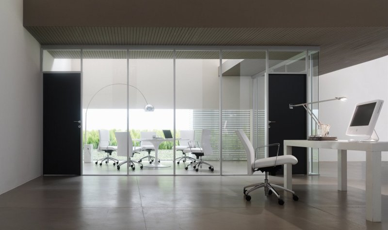 Office glass partitions