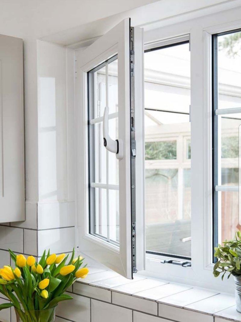 Aluminum windows Rehau