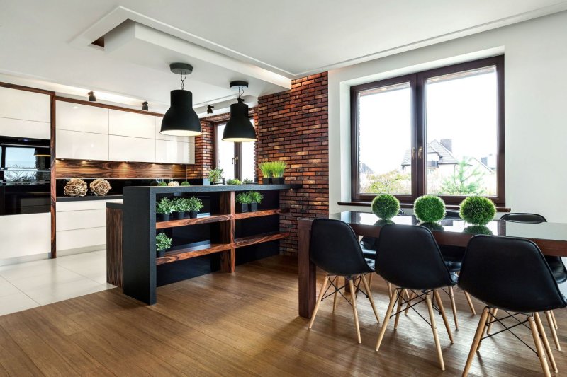 Loft style kitchens