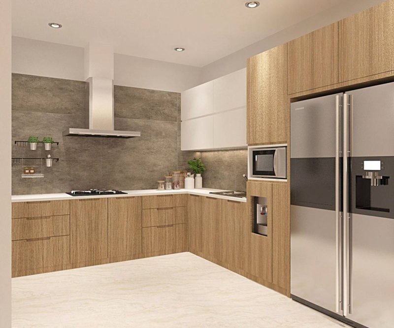 Kitchens in a modern design design