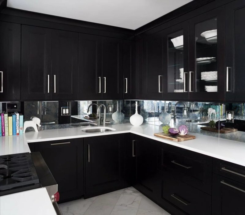 Black kitchens