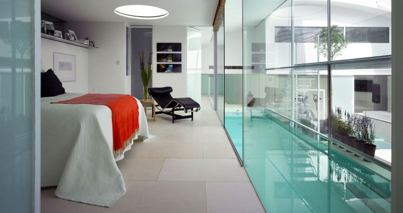 Glass floor triplex RGB