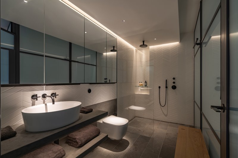 Bathroom in modern style