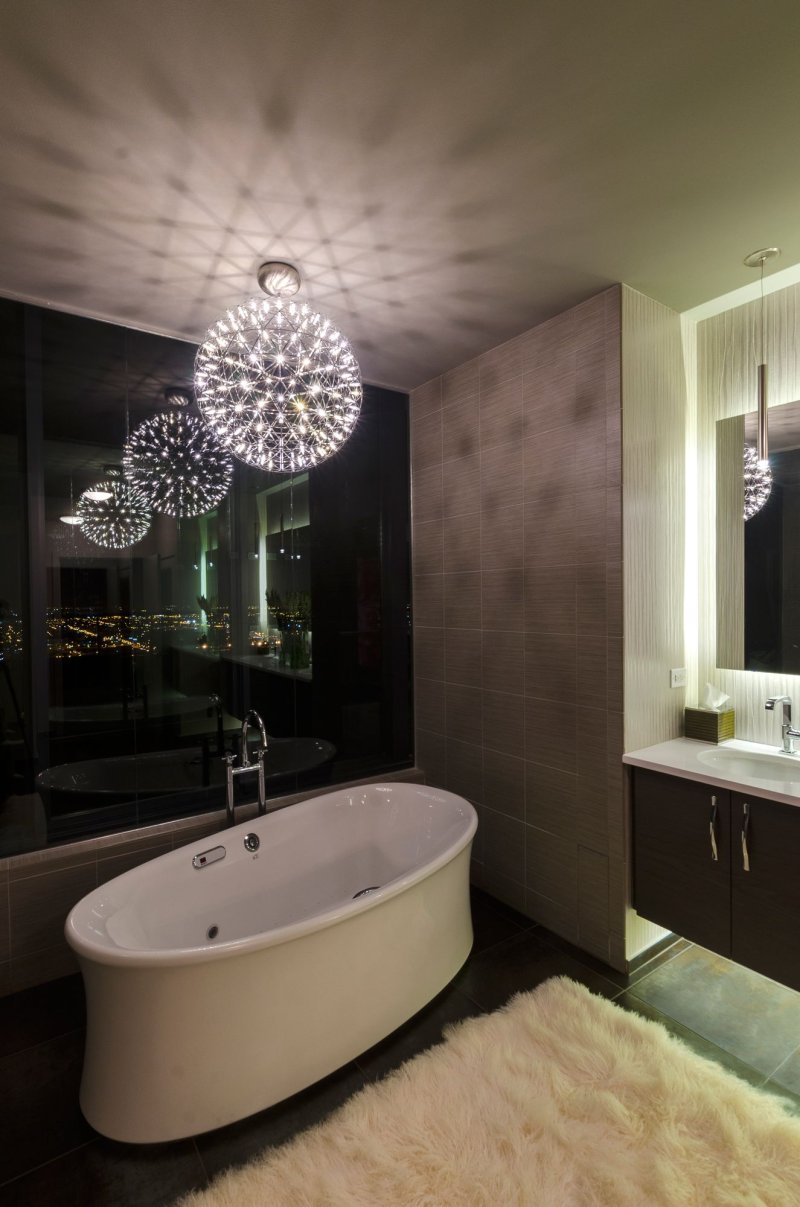 Bathroom in modern style