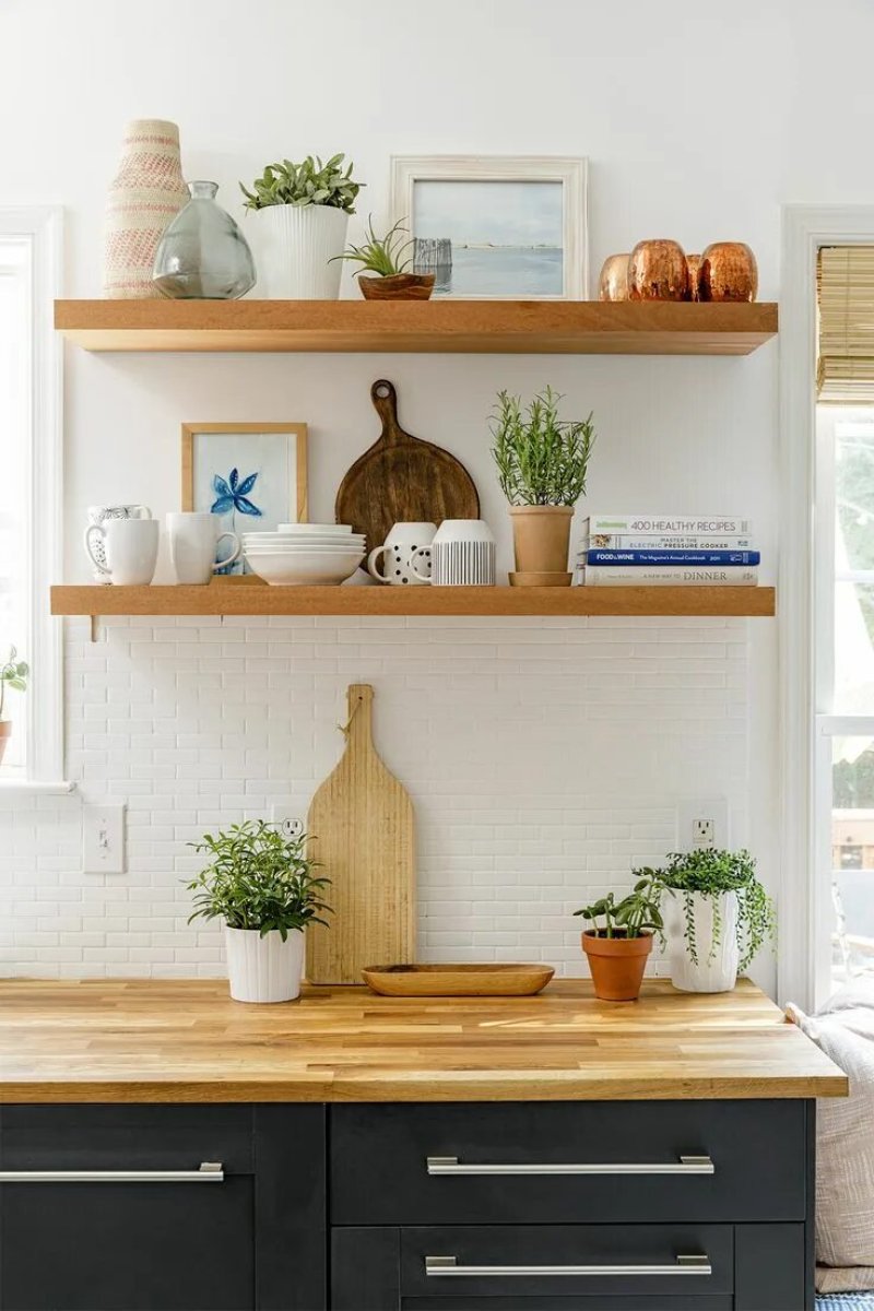 Shelves for the kitchen