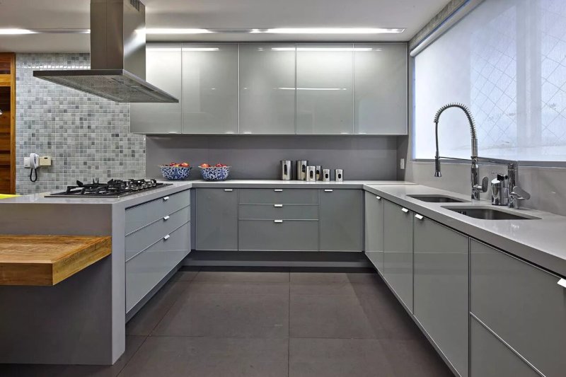 Gray kitchens