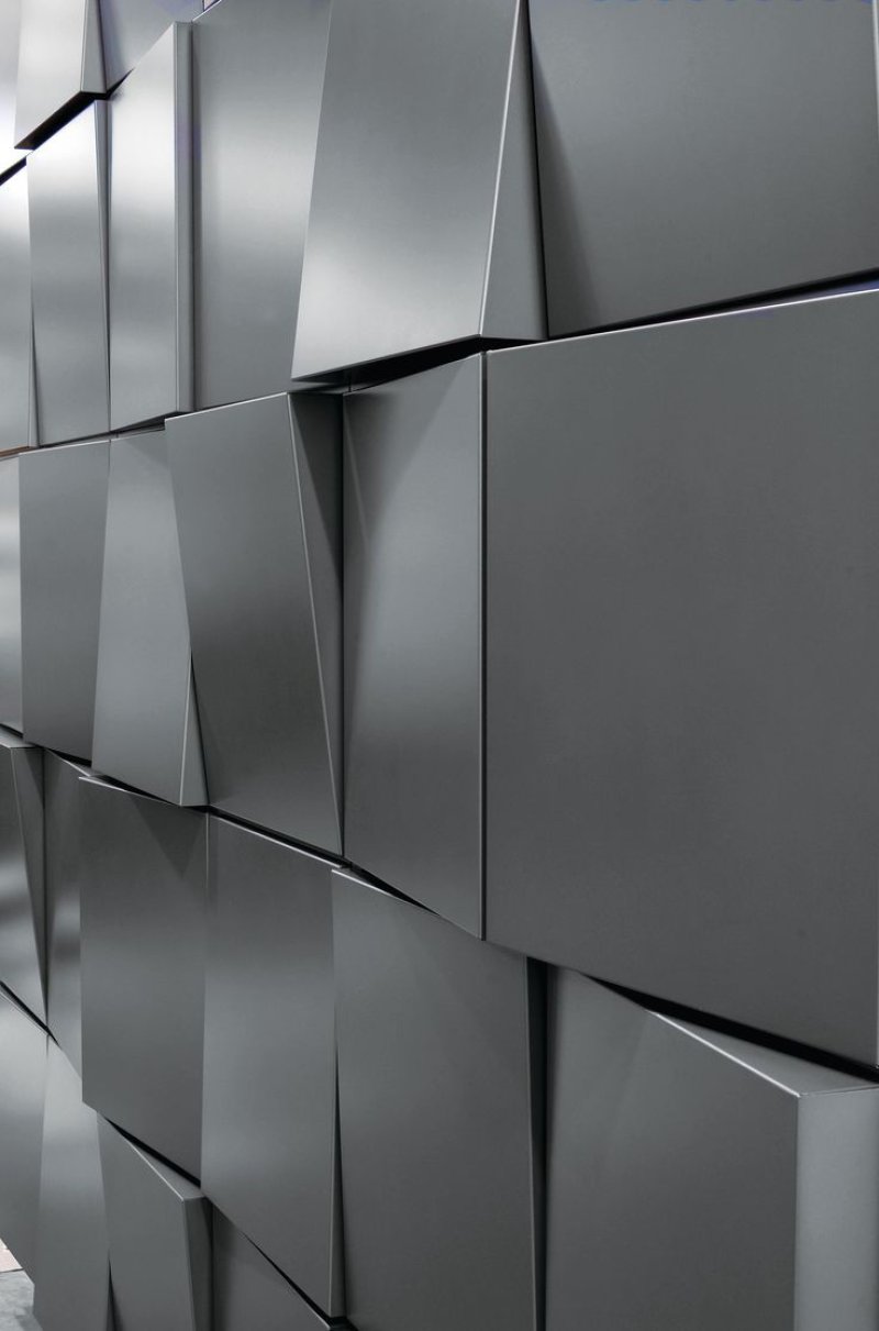 Metal panels for walls