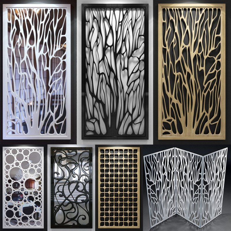 Carved panels