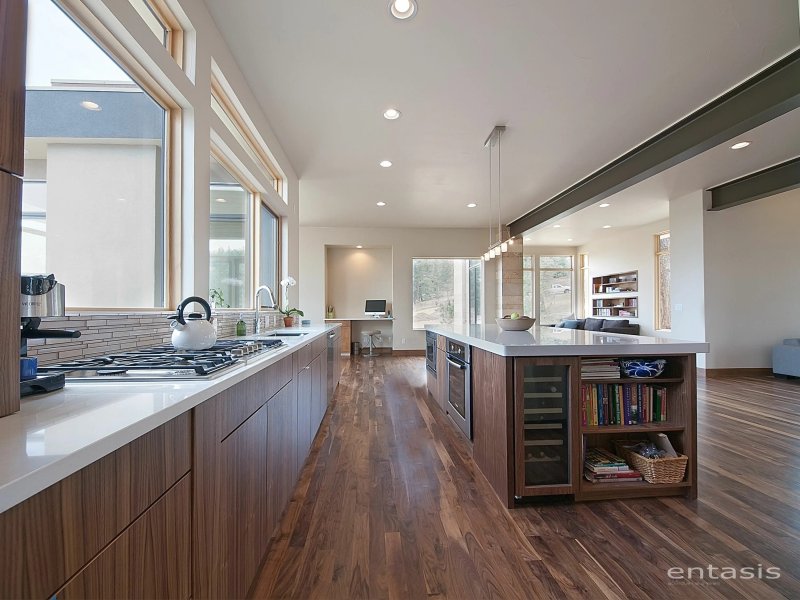 Modern wood kitchens