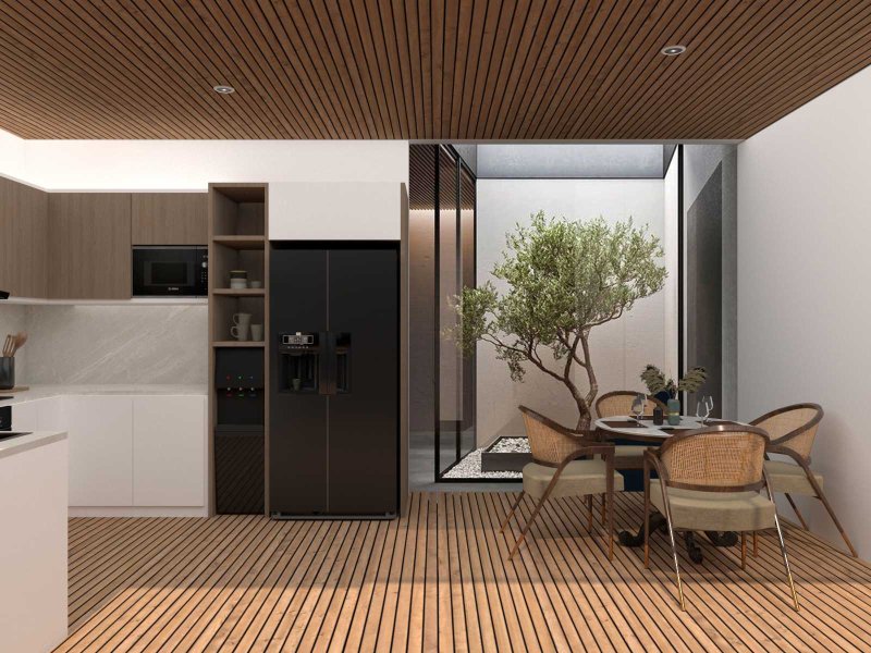 Kitchen minimalism design