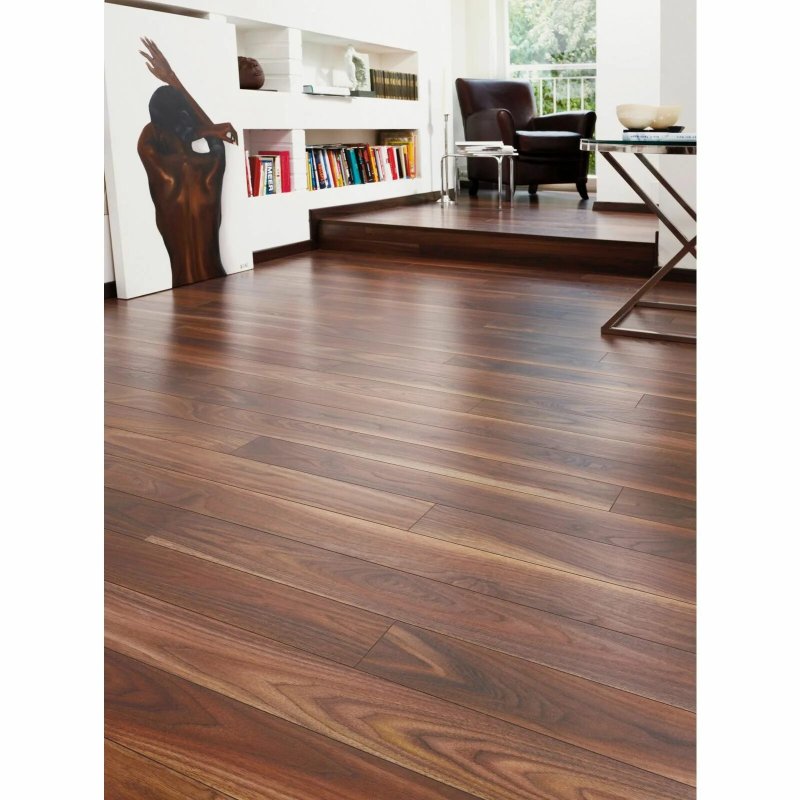 Dark wood laminate