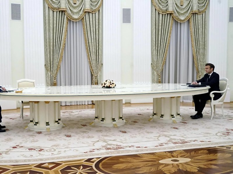 Putin's long table