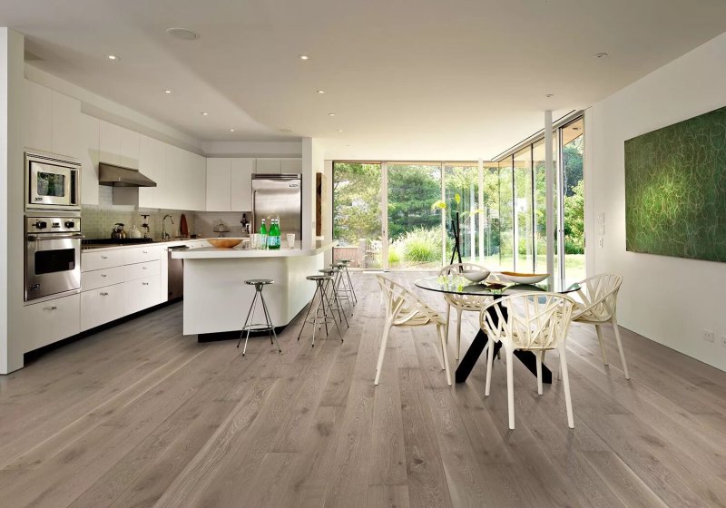 Parquet board Karelia Oak Story Soft Grey Matt