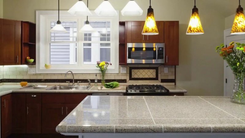 Kitchens with a countertop