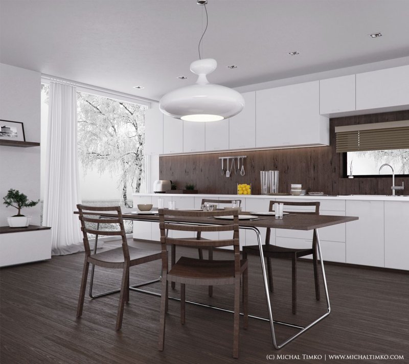 Kitchen interior in a modern style