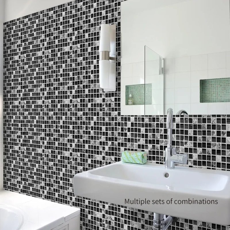 Mosaic self -adhesive tile Backsplash