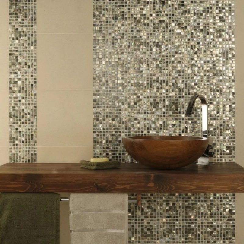 Decorative mosaic for the bathroom