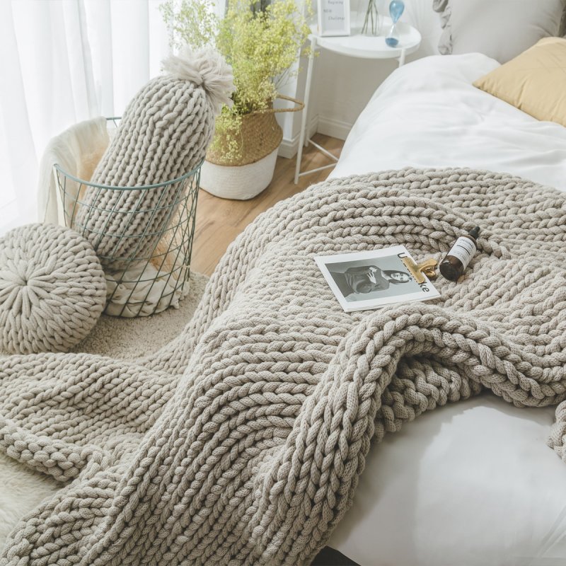 Knitted blankets