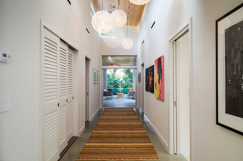 Long corridor design interior ideas