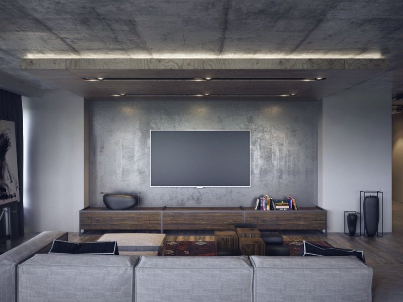 Ceiling Loft Concrete