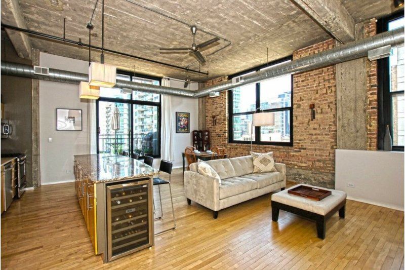 Loft style in the interior