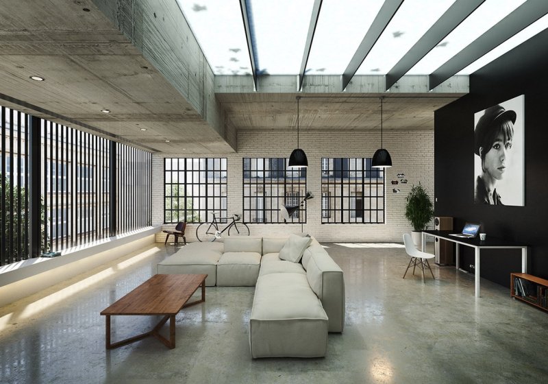 House Industrial Loft style