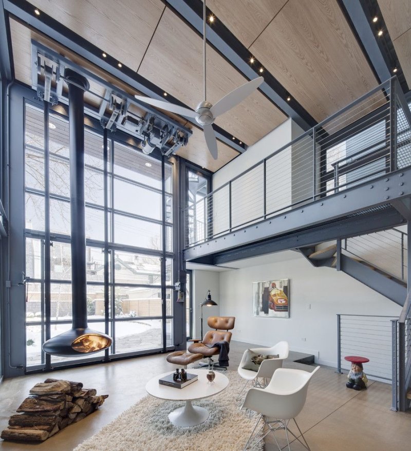 Loft -style design in the house